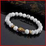 Buddha Prayer Natural Stone Bracelet