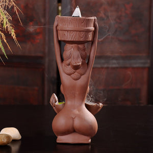 Basket Lady Backflow Incense Burner - Shanghai Stock