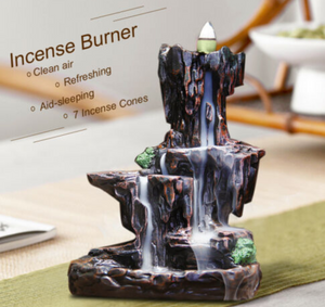 Mystical Mountain Backflow Incense Burner