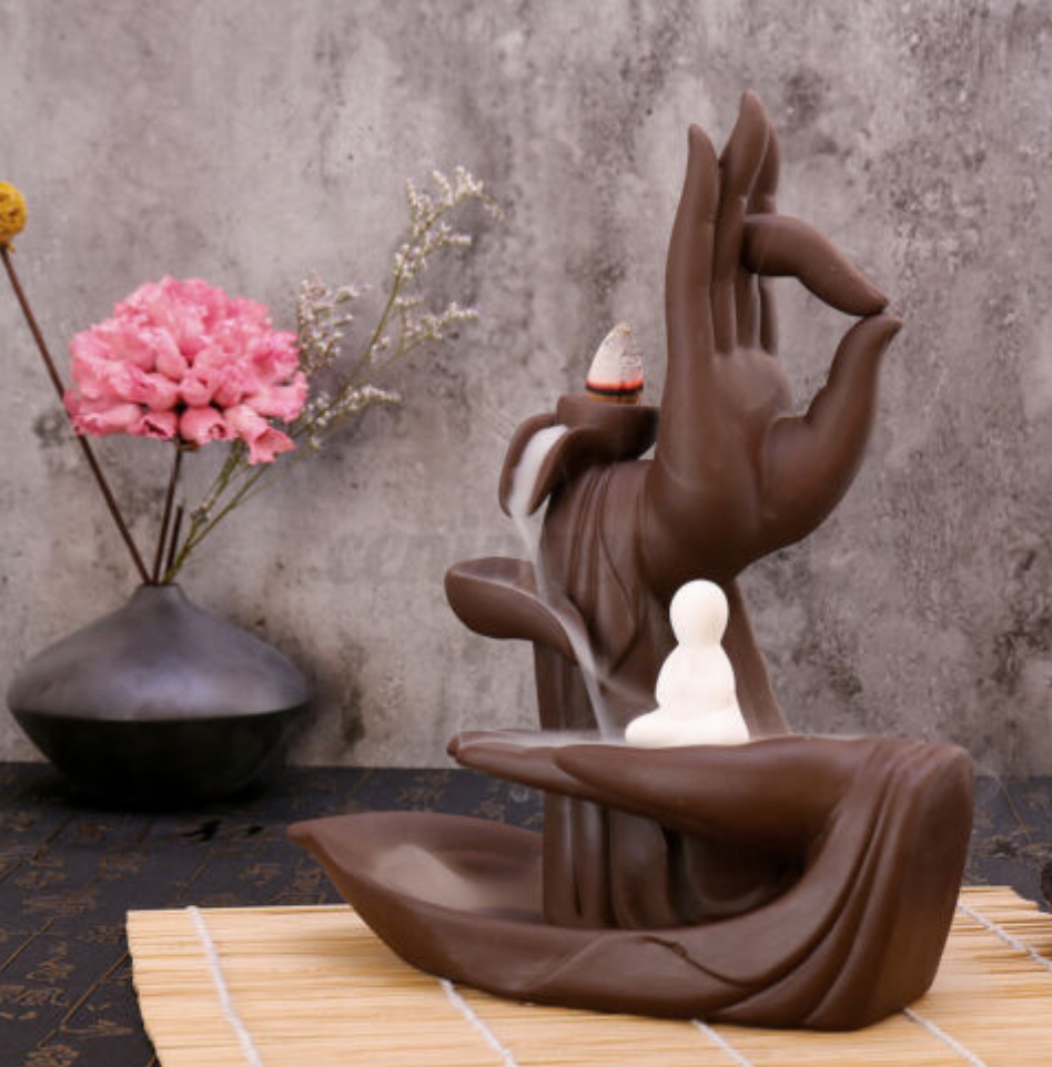 Tathagata Lotus Backflow Incense Burner - Shanghai Stock