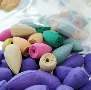 50 pcs Aromatic Cones for Backflow Incense Burner