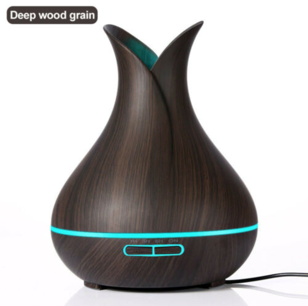 Flower Ultrasonic Aromatherapy Diffuser Electric Air Humidifier 400 ml