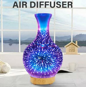 Fireworks 100ml Ultrasonic Diffuser Humidifier LED Night Light
