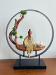 Large Arch Buddha Backflow Incense Burner - Shanghai Stock