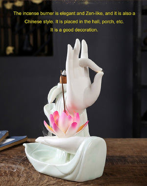 Buddha's Hand Backflow Incense Burner - Shanghai Stock