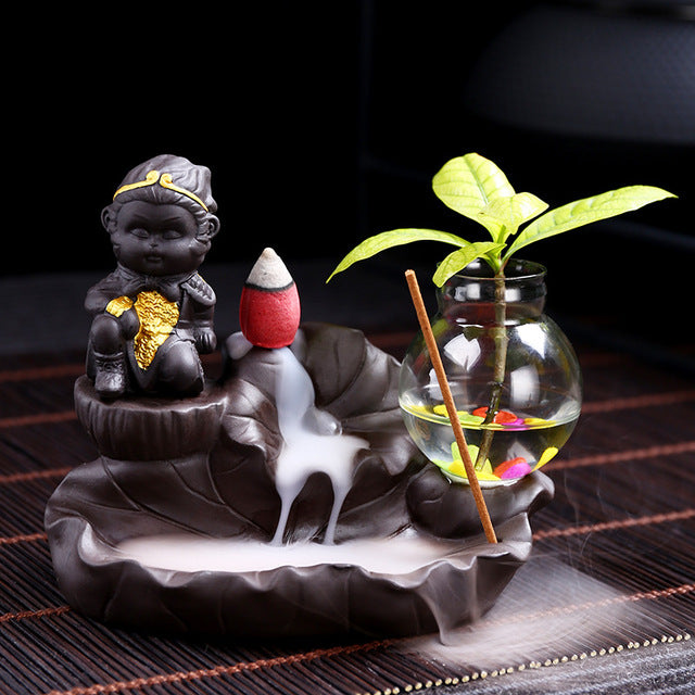 The Lovely Little Monkey Backflow Incense Burner - Shanghai Stock