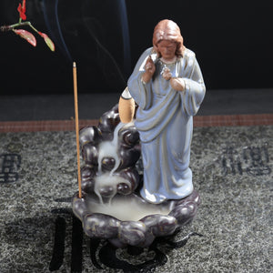 Jesus Christ Statue Backflow Incense Burner - Shanghai Stock