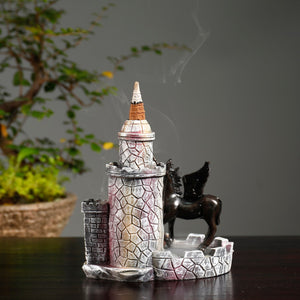 Castle Unicorn Backflow Incense Burner - Shanghai Stock