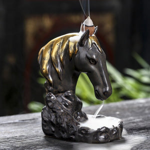 Horse Backflow Incense Burner - Shanghai Stock