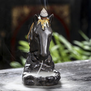 Horse Backflow Incense Burner - Shanghai Stock