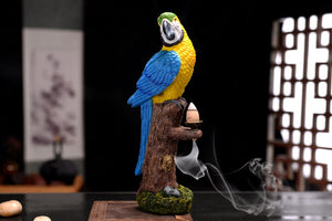 Resin Parrot Backflow Incense Burner - Shanghai Stock