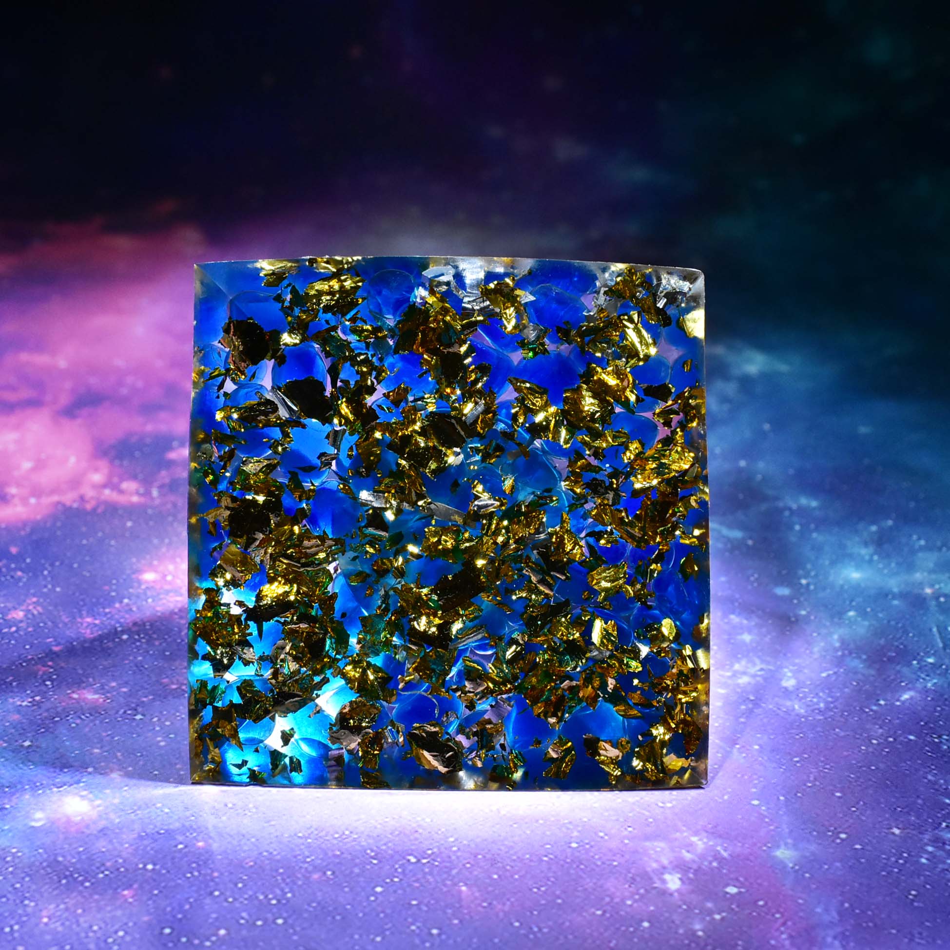 Orgone Pyramid Ohm- Handmade
