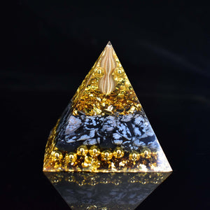 Orgone Pyramid Fortune - Handmade