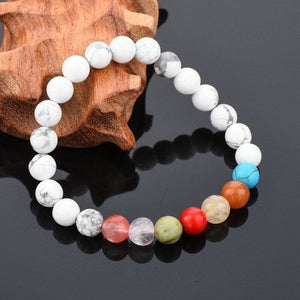 7 Chakra Bracelet Healing Balance Beads