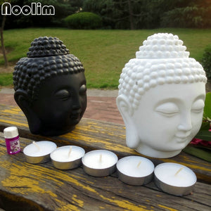 Buddha Head Oil Burner Candle light