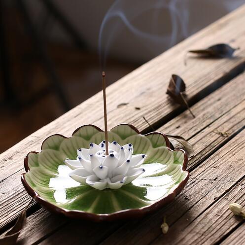 Lotus Stick Incense Burner Holder - Shanghai Stock