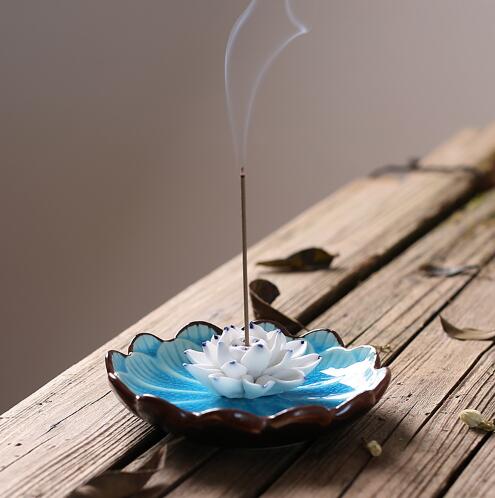 Lotus Stick Incense Burner Holder - Shanghai Stock