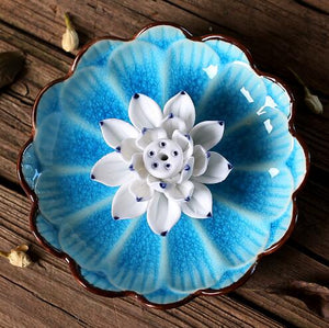 Lotus Stick Incense Burner Holder - Shanghai Stock