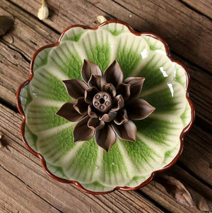 Lotus Stick Incense Burner Holder - Shanghai Stock