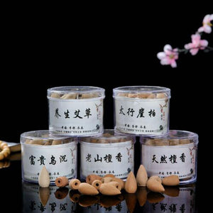 50 pcs Aromatic Cones for Backflow Incense Burner