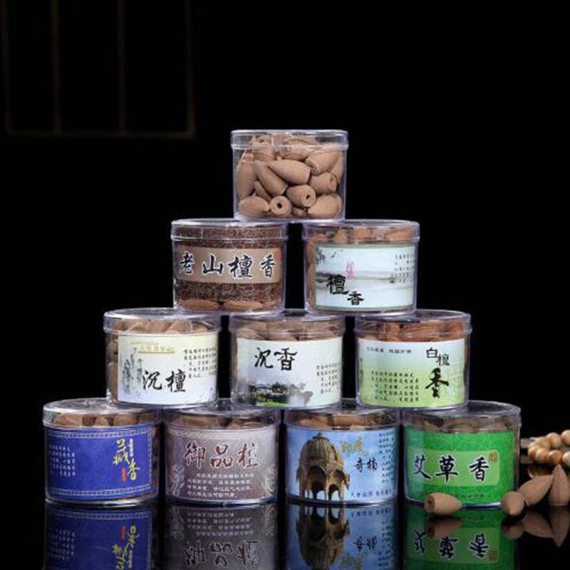 50 pcs Aromatic Cones for Backflow Incense Burner