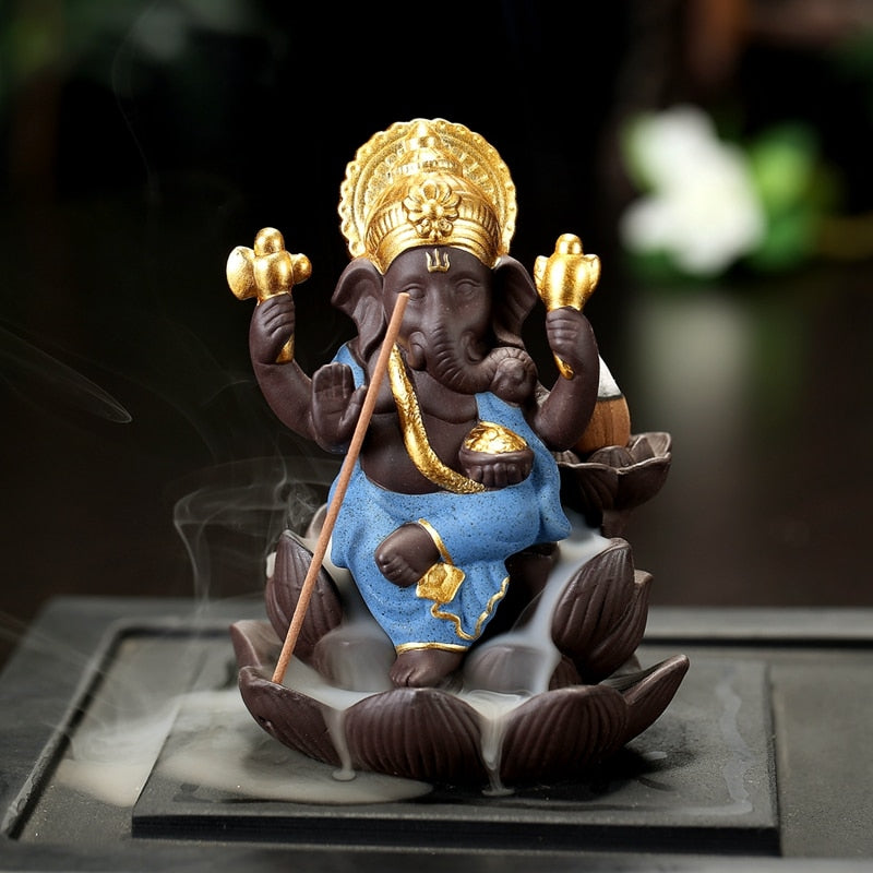 Golden Elephant Incense Burner - Shanghai Stock