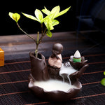 Little Monk Waterfall Backflow Incense Burner - Shanghai Stock