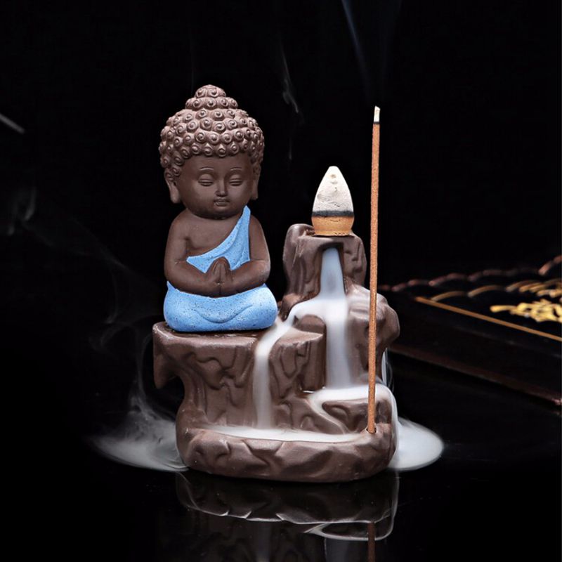 The Little Monk Backflow Incense Burner