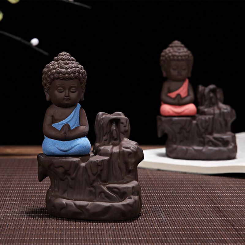 The Little Monk Backflow Incense Burner