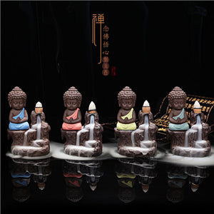 The Little Monk Backflow Incense Burner