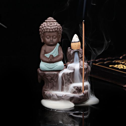 The Little Monk Backflow Incense Burner