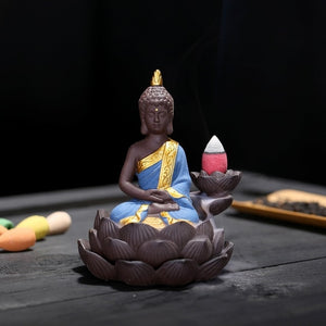 Golden Buddha Backflow Incense Burner - Shanghai Stock