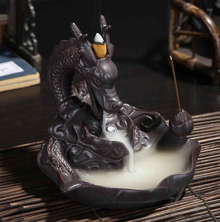 Dragon Smoke Backflow Incense Burner - Shanghai Stock