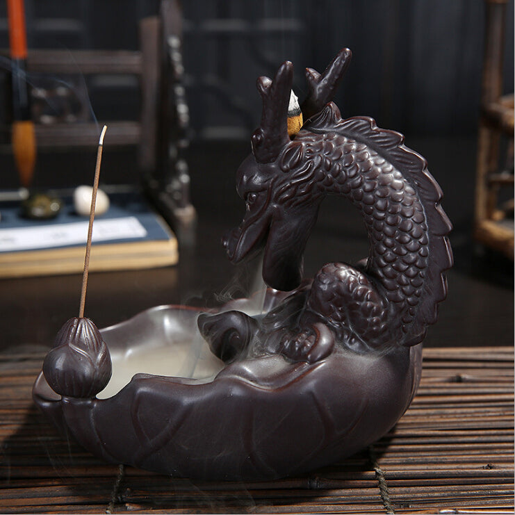 Dragon Smoke Backflow Incense Burner - Shanghai Stock