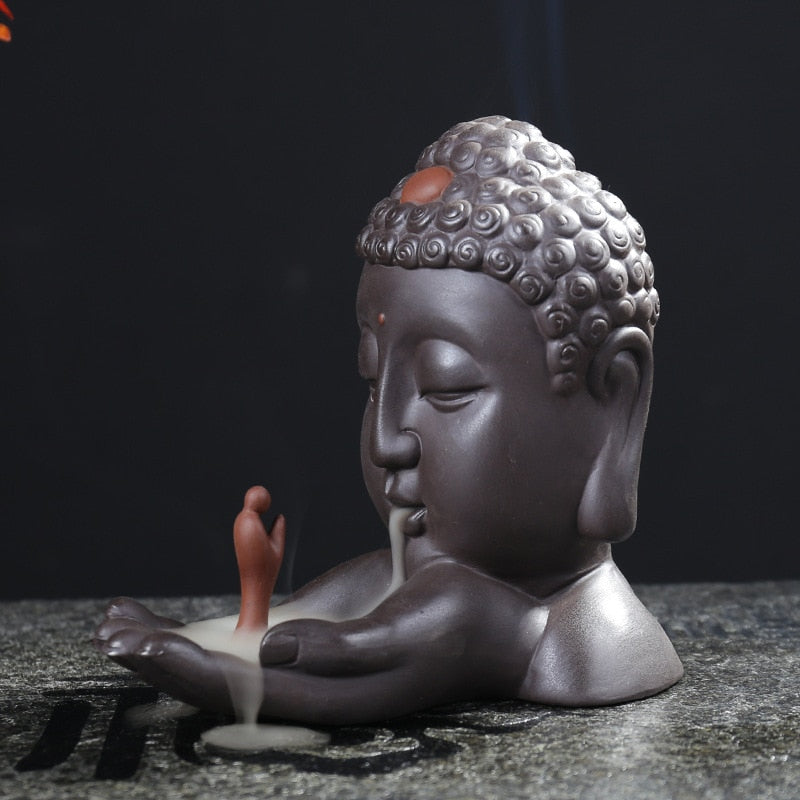 Buddha Backflow Incense Burner - Shanghai Stock