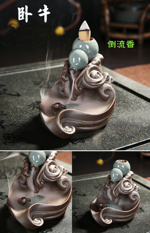 Little Snail Backflow Incense Burner - Shanghai Stock