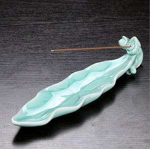 Lotus Flower Perfume Holder Incense Burner - Shanghai Stock