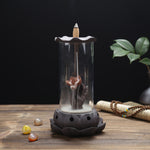 Hand Flower Backflow Incense Burner - Shanghai Stock