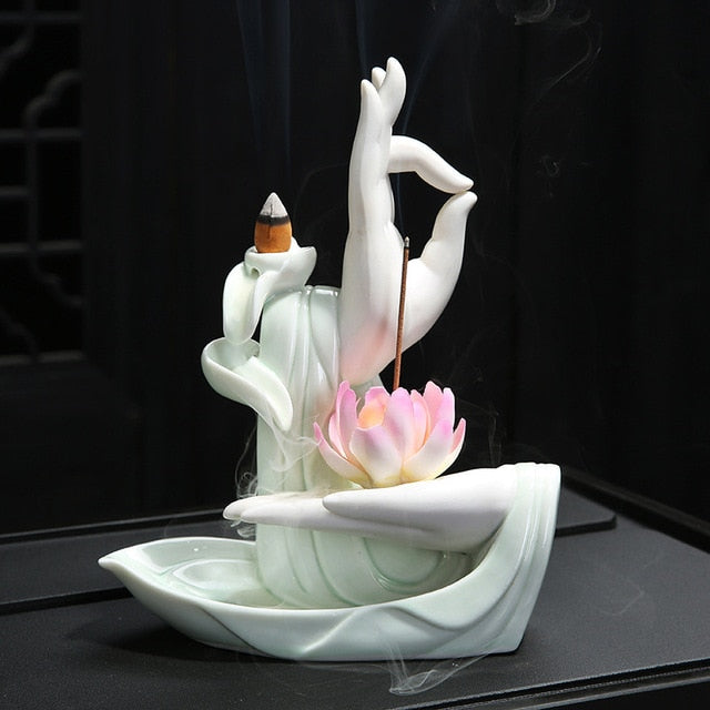 Buddha's Hand Backflow Incense Burner - Shanghai Stock